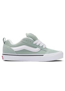 Sneaker Vans "Knu Skool", Damen, Gr. 39, emw, color theory gray olive, Leder, Textil, Schuhe Sneaker