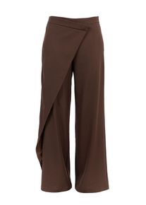 Stoffhose SURI FREY "Stoffhose SFY Freyday", Damen, Gr. XS, EURO, braun (barolo 629), Obermaterial: 97% Polyester PES. 3% Elasthan EL., Hosen Stoffhose