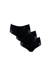Hipster MY BASIC "Free cut hipster", Damen, Gr. M, schwarz, Obermaterial: 87% Polyamid, 13% Elasthan, unifarben, eng, Unterhosen Hipster, feminin, elastisch, bequem, weich, eng, mit Logo, mit Spitze