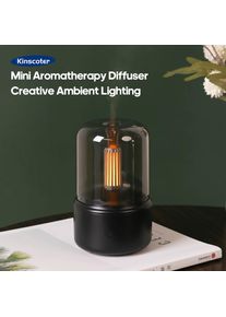 Vintage Night Light Aroma Diffuser Aromatherapy Mini Desktop Air Humidifier USB Creative Ambient Light As Gift/Essential Oil Set