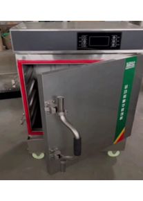 220V Stainless Steel Electric Steamer for Commercial Kitchen Automatic Food Steamer with Steaming Cart and Steaming Cabinet EA