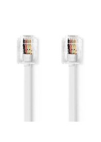 Nedis TCGL90200WT20 telephone cable