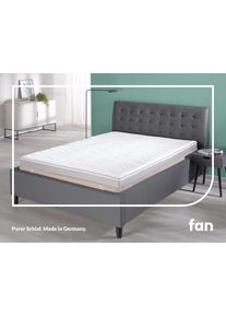 f.a.n. Topper FAN "Big Komfort Plus, 7 Zonen Topper 90x200, 180x200 cm & weitere Gr&ouml;&szlig;en", wei&szlig;, B:180cm H:10cm L:200cm, Kaltschaum, Topper, Topper, Matratze, Boxspringbett, Hausstauballergiker geeignet, ergonomisch, Topseller