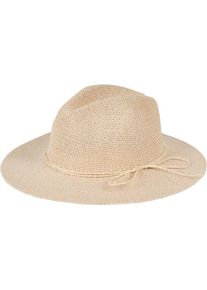 Sonnenhut styleBREAKER "Panama Strohhut", Damen, beige, Obermaterial: 100% Papierstroh PAS., Modisch, H&uuml;te Sonnenhut