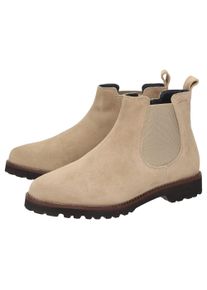 Stiefelette Sioux "Meredith-701-H", Damen, Gr. 40 (UK 6 1/2), beige, Obermaterial: 100% Lammveloursleder LAVL. 100% Gummi rubber., Schuhe Stiefelette