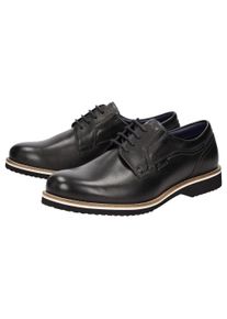 Schn&uuml;rschuh Sioux "Dilip-716-H", Herren, Gr. 47 (UK 12), schwarz, Obermaterial: 100% Kalbsleder CAL. 100% Gummi rubber., Schuhe Schn&uuml;rschuh