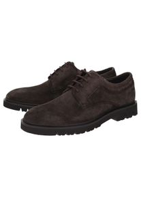 Schn&uuml;rschuh Sioux "Rogtanos-700", Herren, Gr. 44 (UK 9 1/2), braun (dunkelbraun), Obermaterial: 100% Kalbsveloursleder CAVL. 100% Gummi rubber., Schuhe Schn&uuml;rschuh