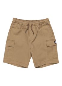 Bermudas Quiksilver "Taxer", Jungen, Gr. 16, grau (lead gray), Obermaterial: 59% Microfaser, 40% Walkfrottier, 1% Elasthan;, Hosen Bermudas