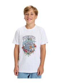 T-Shirt Quiksilver "Ev In Waves", Jungen, Gr. 12(148-156cm), wei&szlig;, Obermaterial: 100% Walkfrottier;, Shirts T-Shirt