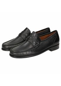 Slipper Sioux "Como", Herren, Gr. 39 (UK 5 1/2), schwarz, Obermaterial: 100% Lammnappaleder LANA. 100% Rindsleder Leather cow., Schuhe Slipper