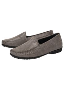 Slipper Sioux "Cortizia-739-H", Damen, Gr. 42UK8, grau, Obermaterial: 100% Ziegenveloursleder GOVL. 100% Gummi rubber., Schuhe Slipper