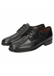 Schn&uuml;rschuh Sioux "Rochester", Herren, Gr. 48 (UK 12 1/2), schwarz, Obermaterial: 100% Lammnappaleder LANA. 100% Rindsleder Leather cow., Schuhe Schn&uuml;rschuh