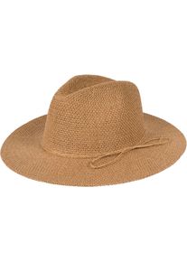 Sonnenhut styleBREAKER "Panama Strohhut", Damen, braun, Obermaterial: 100% Papierstroh PAS., Modisch, H&uuml;te Sonnenhut