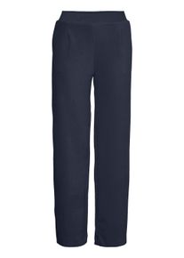 Stoffhose Ichi "Casual Hose IHTAMARY", Damen, Gr. S, N-Gr, total eclipse, Obermaterial: 65% Baumwolle CO. 33% Polyester PES. 2% Elasthan EL., Hosen Stoffhose