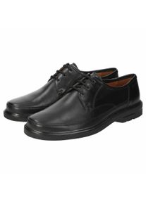 Schn&uuml;rschuh Sioux "Pedron-XXL", Herren, Gr. 49 (UK 13 1/2), schwarz, Obermaterial: 100% Lammnappaleder LANA. 100% Polyurethan PU., Schuhe Schn&uuml;rschuh