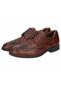 Schn&uuml;rschuh Sioux "Forkan-XL", Herren, Gr. 49.5 (UK 14), braun, Obermaterial: 100% Kalbsleder CAL. 100% Gummi rubber., Schuhe Schn&uuml;rschuh