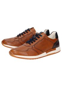Sneaker Sioux "Rojaro-718", Herren, Gr. 46 (UK 11), braun, Obermaterial: 100% Kalbsleder CAL. 100% Gummi rubber., Schuhe Sneaker