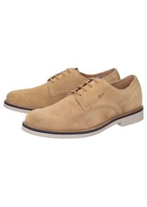 Schn&uuml;rschuh Sioux "Encanio-715", Herren, Gr. 48 (UK 12 1/2), beige, Obermaterial: 100% Kalbsveloursleder CAVL. 100% Gummi rubber., Schuhe Schn&uuml;rschuh