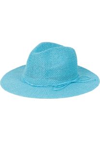 Sonnenhut styleBREAKER "Panama Strohhut", Damen, blau (t&uuml;rkis), Obermaterial: 100% Papierstroh PAS., Modisch, H&uuml;te Sonnenhut