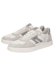 Sneaker Sioux "Tedroso-712", Herren, Gr. 47 (UK 12), grau (hellgrau), Obermaterial: 50% Kalbsveloursleder CAVL. 50% Lammnappaleder LANA. 100% Gummi rubber., Schuhe Sneaker