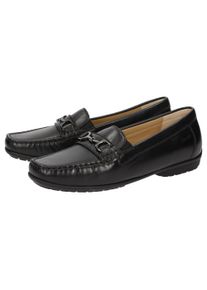 Slipper Sioux "Cortizia-738-H", Damen, Gr. 42.5 (UK 8 1/2), schwarz, Obermaterial: 100% Lammnappaleder LANA. 100% Gummi rubber., Schuhe Slipper