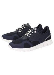 Sneaker Sioux "Mokrunner-D-2024", Damen, Gr. 36 (UK 3 1/2), blau (dunkelblau), Obermaterial: 100% Textilmaterial TEXMAT. 100% Gummi rubber., Schuhe Sneaker