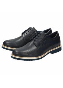 Schn&uuml;rschuh Sioux "Dilip-701-H", Herren, Gr. 49.5 (UK 14), blau, Obermaterial: 100% Kalbsleder CAL. 100% Gummi rubber., Schuhe Schn&uuml;rschuh