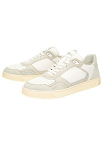 Sneaker Sioux "Tedroso-704", Herren, Gr. 50 (UK 14 1/2), grau (hellgrau), Obermaterial: 50% Kalbsveloursleder CAVL. 50% Lammnappaleder LANA. 100% Gummi rubber., Schuhe Sneaker
