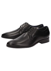 Schn&uuml;rschuh Sioux "Geriondo-704", Herren, Gr. 40 (UK 6 1/2), schwarz, Obermaterial: 100% Kalbsleder CAL. 50% Rindsleder Leather cow. 50% Gummi rubber., Schuhe Schn&uuml;rschuh