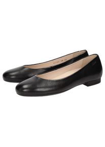 Ballerina Sioux "Villanelle-701", Damen, Gr. 42.5 (UK 8 1/2), schwarz, Obermaterial: 100% Lammnappaleder LANA. 100% Gummi rubber., Schuhe Ballerina