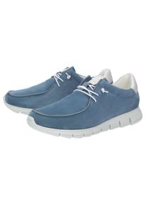 Schn&uuml;rschuh Sioux "Mokrunner-H-007", Herren, Gr. 47 (UK 12), blau (hellblau), Obermaterial: 100% Kalbsveloursleder CAVL. 100% Gummi rubber., Schuhe Schn&uuml;rschuh