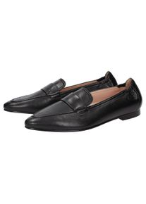 Slipper Sioux "Hokulani-700", Damen, Gr. 39.5 (UK 6), schwarz, Obermaterial: 100% Lammnappaleder LANA. 50% Rindsleder Leather cow. 50% Gummi rubber., Schuhe Slipper