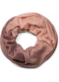 Loop styleBREAKER "Glitzer Loop mit Farbverlauf", Damen, rosa (altrose, beige), Obermaterial: 100% Viskose CV., Modisch, Modet&uuml;cher Loop