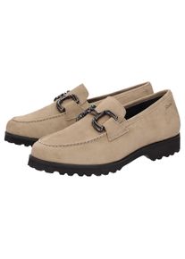 Slipper Sioux "Meredith-753-H", Damen, Gr. 38UK5, beige, Obermaterial: 100% Lammveloursleder LAVL. 100% Gummi rubber., Schuhe Slipper