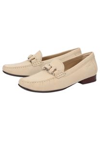 Slipper Sioux "Cambria", Damen, Gr. 36 (UK 3 1/2), beige, Obermaterial: 100% Ziegenveloursleder GOVL. 100% Gummi rubber., Schuhe Slipper