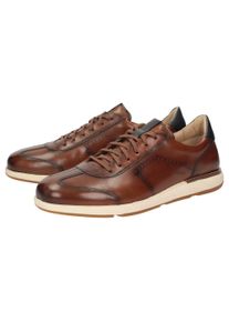 Sneaker Sioux "Furatino-700", Herren, Gr. 43UK9, braun (cognac), Obermaterial: 100% Kalbsleder CAL. 100% Gummi rubber., Schuhe Sneaker