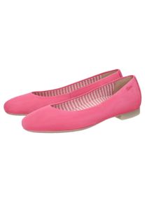Ballerina Sioux "Villanelle-701", Damen, Gr. 41 (UK 7), pink, Obermaterial: 100% Ziegenveloursleder GOVL. 100% Gummi rubber., Schuhe Ballerina