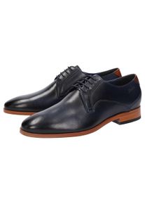 Schn&uuml;rschuh Sioux "Geriondo-704", Herren, Gr. 46.5 (UK 11 1/2), blau (dunkelblau), Obermaterial: 100% Kalbsleder CAL. 100% Rindsleder Leather cow., Schuhe Schn&uuml;rschuh