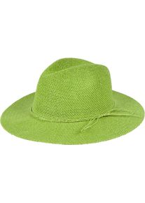 Sonnenhut styleBREAKER "Panama Strohhut", Damen, gr&uuml;n (hellgr&uuml;n), Obermaterial: 100% Papierstroh PAS., Modisch, H&uuml;te Sonnenhut