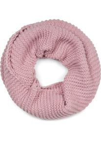 Loop styleBREAKER "Strick Loop Wellenmuster", Damen, rosa (altrose), Obermaterial: 100% Polyacryl PAN., Modisch, Modet&uuml;cher Loop