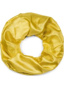 Loop styleBREAKER "Seidiger Einfarbiger Loop", Damen, gelb (goldgelb), Obermaterial: 100% Viskose CV., Modisch, Modet&uuml;cher Loop