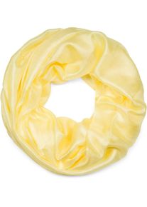Loop styleBREAKER "Seidiger Einfarbiger Loop", Damen, gelb, Obermaterial: 100% Viskose CV., Modisch, Modet&uuml;cher Loop