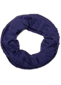 Loop styleBREAKER "Loop mit Falten Muster", Damen, lila, Obermaterial: 50% Viskose CV. 50% Polyester PES., Modisch, Modet&uuml;cher Loop
