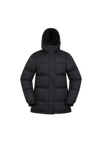 Mountain Warehouse Waterdichte gewatteerde jas voor dames (Zwart)