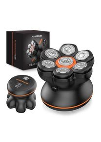 MAXGROOM Rasierapparate JK-1688 Electric Shaver for Head and Beard - Black
