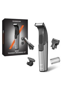 MAXGROOM Body trimmer JK-319 Multifunctional Trimmer with Replaceable Tips - Black