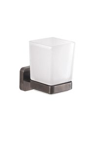 Gedy Tonga Zahnputzglas - Gunmetal