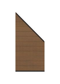 TraumGarten DreamDeck SYSTEM Platinum Kit de raccordement de cl&ocirc;ture brun teck g&uuml;nstig