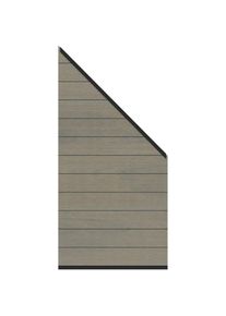 TraumGarten SYSTEM Platinum Kit de raccordement de cl&ocirc;ture gris taupe g&uuml;nstig