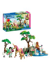 Konstruktions-Spielset Playmobil "Ausflug der Feen (72067), Fantasy & Magic", bunt, Spielbausteine, Kinder, Kunststoff, Konstruktions-Spielset, Made in Europe